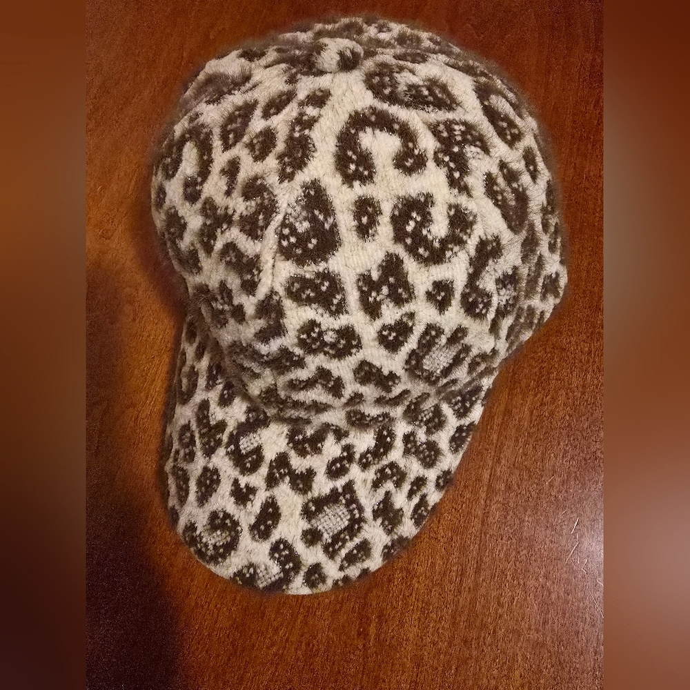(3) Chic Tweed Winter Baseball Caps Yellow, Pink & Leopard by Lulla Collection - Picture 14 of 15